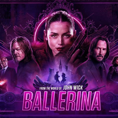 From the World of John Wick: Ballerina 4K Wallpaper