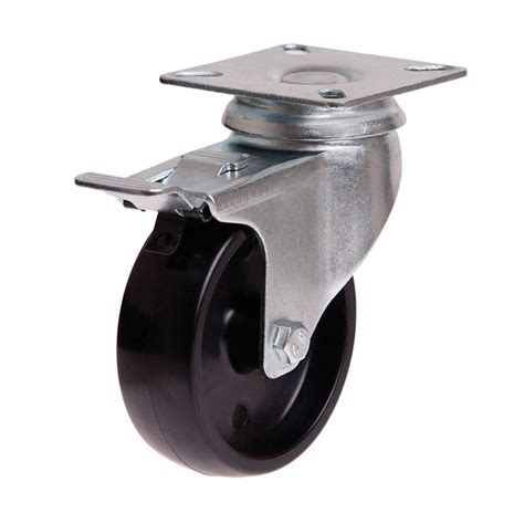 Castor Mm Swivel Rubber Utility Series Eyre Trading