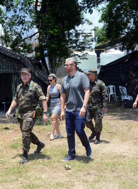 Prefeito Rodrigo Drable Se Encontra Ex Rcito Para Acompanhar