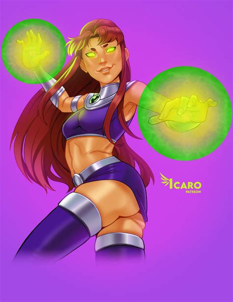 Andava Artist Starfire DC Comics Fandoms DC Erotic