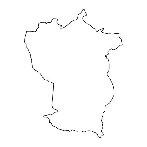 Premium Vector Cojedes State Map Administrative Division Of Venezuela