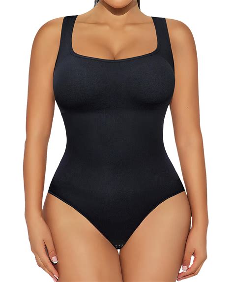 Gotoly Bodysuit For Women Seamless Tummy Control Shapewear Sleeveless