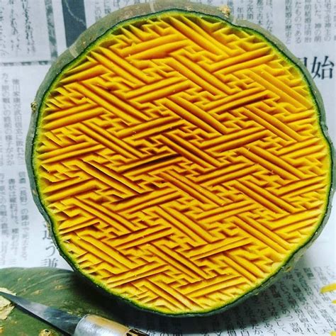 Fractal Fruit Produce Carved Into Elaborate Geometric Patterns Urbanist