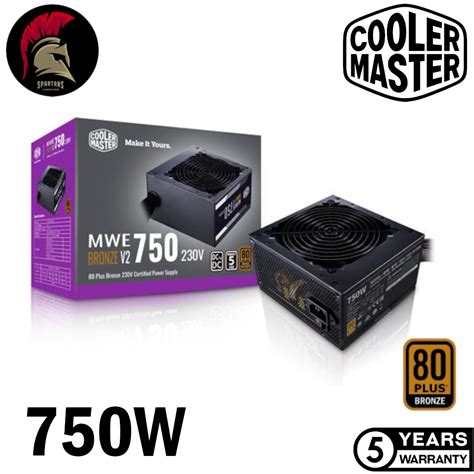 Power Supply W Psu Cooler Master Mwe Bronze V