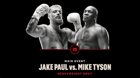 Voici Comment Regarder Le Combat Mike Tyson Contre Jake Paul