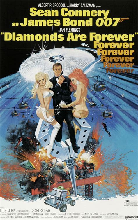 Diamonds Are Forever (1971) Poster #1 - Trailer Addict