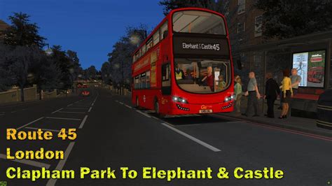 Omsi London Clapham Park To Elephant Castle Gemini Youtube