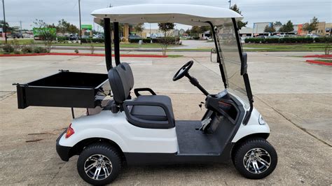 White Advanced Ev Cargo Ckd S Golf Carts