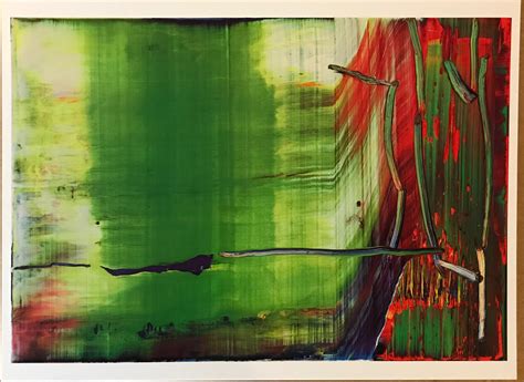 Gerhard Richter Painting Over Photographs