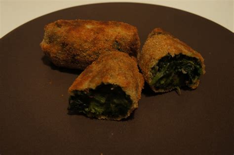 Trossets De Cuina Croquetes D Espinacs