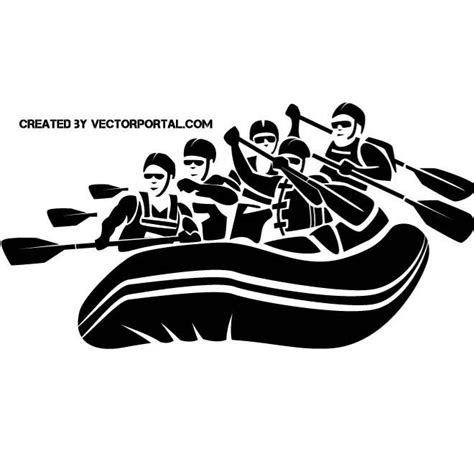 Raft Image Royalty Free Stock Svg Vector