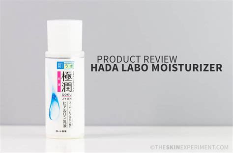 Hada Labo Moisturizer Review - The Skin Experiment