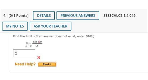 Solved O Points Details Previous Answers Sesscalc Chegg