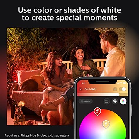 Philips Hue Lily White And Color Outdoor Smart Spot Light Extension Hue Hub And Power Source