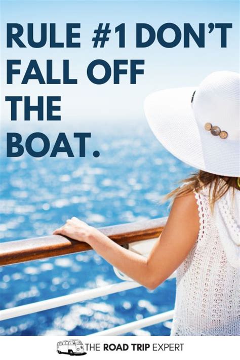 Superior Cruise Captions For Instagram With Humorous Puns