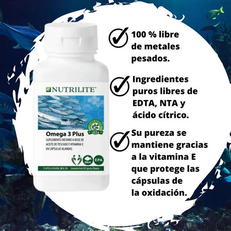 OMEGA 3 PLUS Nutrilite Tu Fuente de Ácidos Grasos Esenciales de Calidad