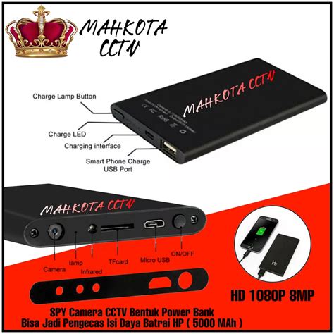 Jual New Spy Camera Power Bank Mah Full Hd Spy Powerbank H