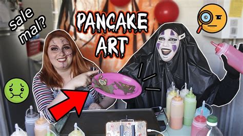 Pancake Art Challenge Version Halloween Dibujos Que Se Comen