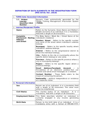 definition  data elements   application  template pdffiller