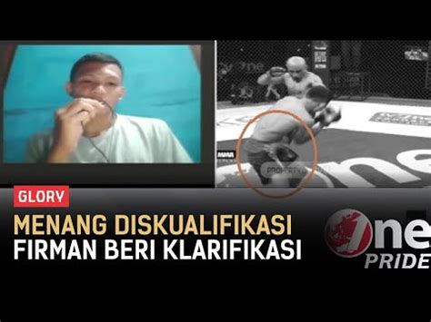 Simak Firman Muharram Paparkan Kronologi Insiden Low Blow Lamhot