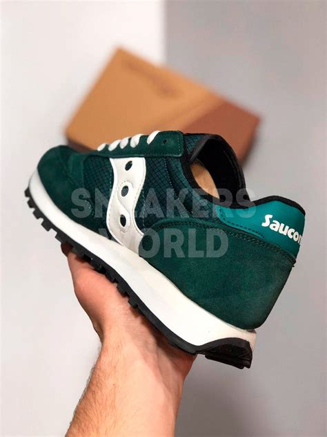 Saucony Jazz зеленые купить в Спб Мск Москве Санкт-Петербурге