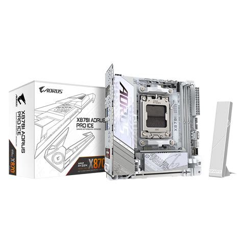 X870I AORUS PRO ICE (rev. 1.1) Specification | Motherboard - GIGABYTE