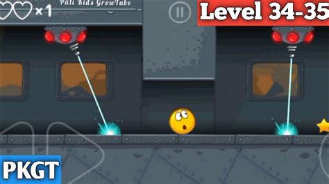 Red Ball 4 Box Factory Level 34 35 Walkthrough PKGrowTube