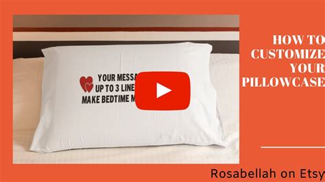 Sex Pillow Personalization Customization Rosabellah Etsy Youtube