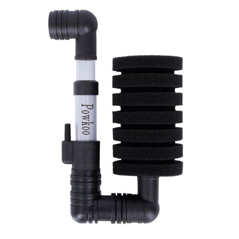 Powkoo Aquarium Sponge Filter Fish Tank Air Pump Sponge Filter Bio