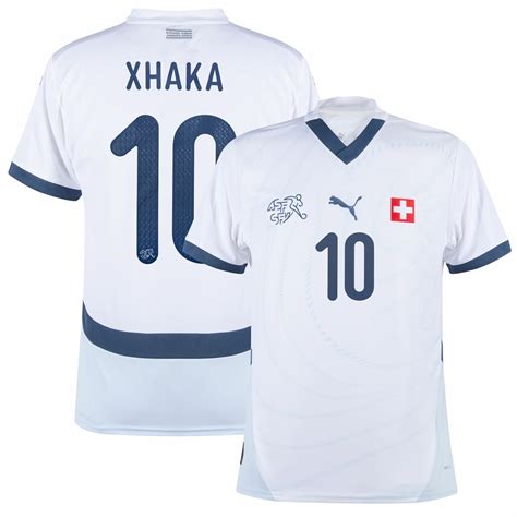 Maillot Suisse Exterieur 2024 2025 Xhaka Foot Soccer Pro