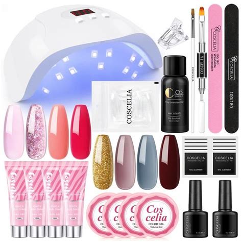 Coscelia Couleurs Manucure Coffret Vernis Semi Permanent Builder