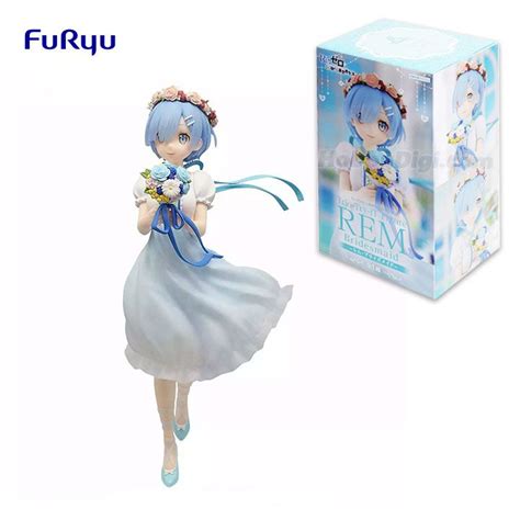 FuRyu Trio Try IT Cranenking Figure Rem Bridesmaid Re Zero