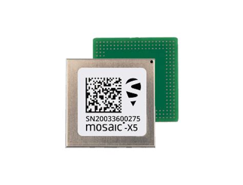 Mosaic X Gnss Module Compact Multi Constellation Gnss Positioning Module