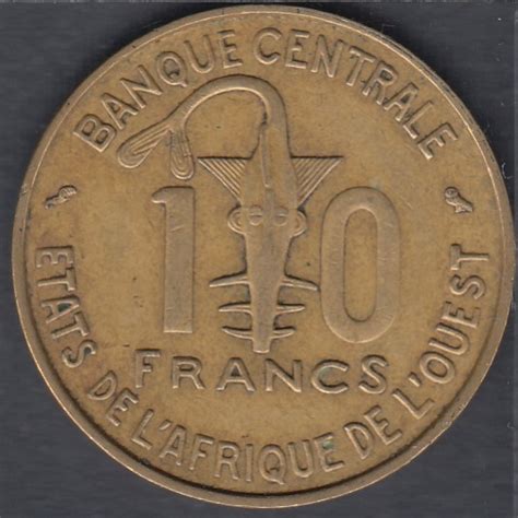 Francs Afrique De L Ouest Tats Monnaie Canada