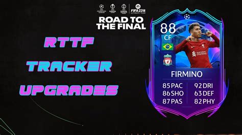 Fifa 23 Rttf Tracker Road To The Final Players Upgrade And Calendar Fifaultimateteamit Uk