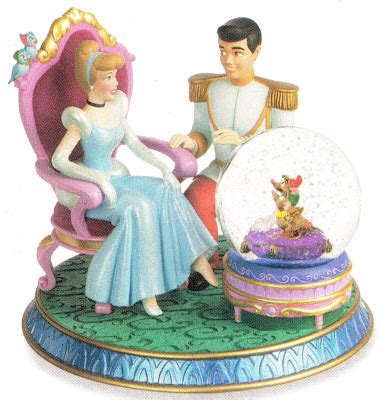 Disney Snowglobes Collectors Guide Cinderella Snowglobe