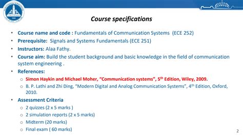 SOLUTION Fundamentals Of Communication Systems Lecture 1 Studypool