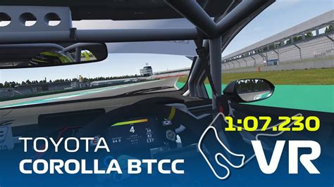 VR Hockenheim HOTLAP TOYOTA Corolla BTCC Assetto Corsa YouTube