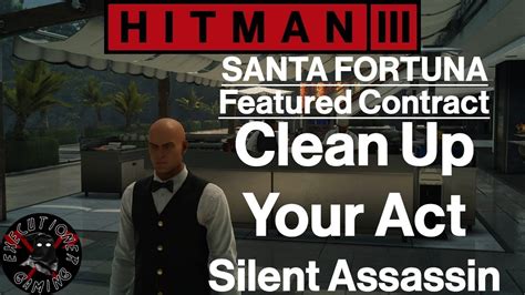 Hitman Santa Fortuna Featured Contract Clean Up Your Act