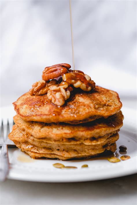 Single Stack Carrot Cake Pancakes Recipe Kiersten Hickman