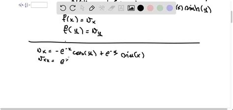 Solved Determine Whether Each Of The Following Functions Is A Solution Of Laplaces Equation