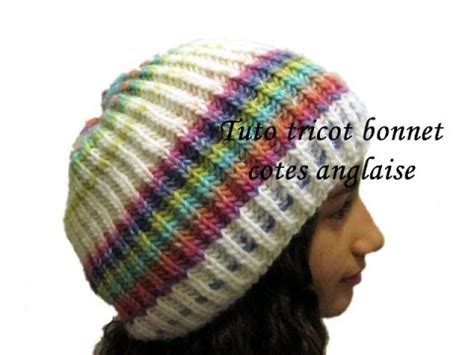 Tuto Tricot Bonnet Cotes Anglaise Facile Youtube