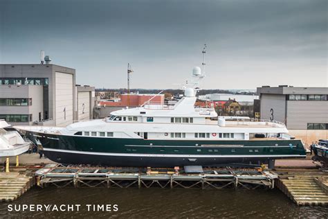 M Feadship Superyacht Legacy V Rechristened Emerald Following Major