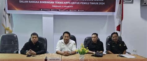 Kpu Pangkep Bekali Ppk Dan Pps Kecamatan Pulau Terluar Materi Bimtek