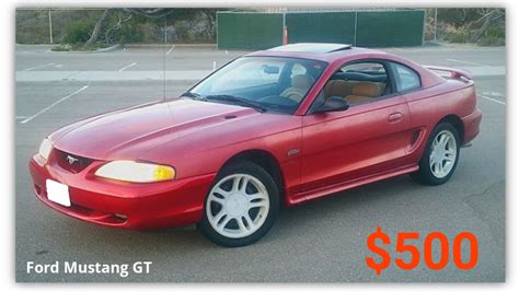 Ford Mustang GT - $500 | Car Scout PRO