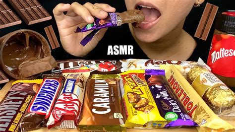 Asmr Dipping Chocolates In Nutella And Maltesers Chocolate Spread누텔라