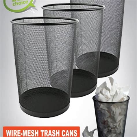 Jual Tempat Sampah Keranjang Jaring Besi Wire Mesh Bulat Small