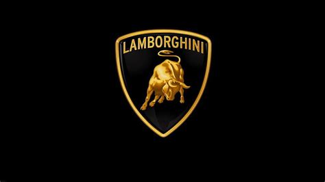 1366x768px | free download | HD wallpaper: lamborghini logos black ...