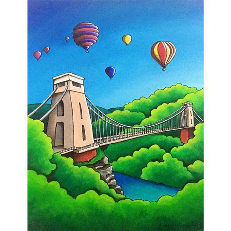 Clifton Suspension Bridge Framed Art Print Bristol Prints Etsy