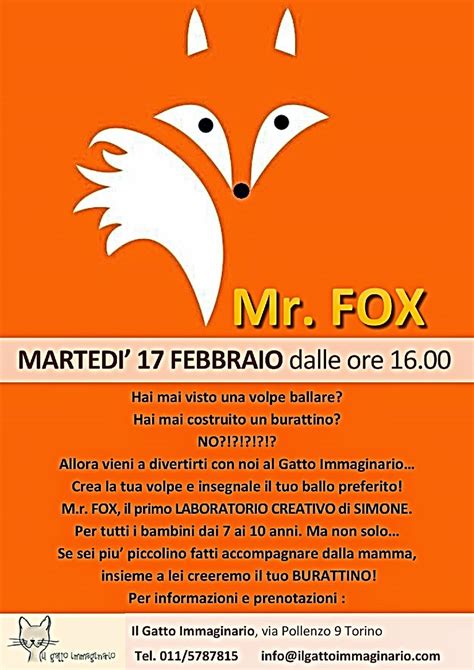 Libreria Il Gatto Immaginario Conosci Fox